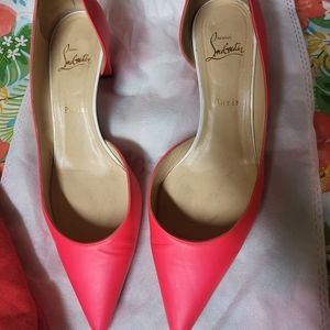 Christian Louboutin Neon Shoes 41.5 10.5